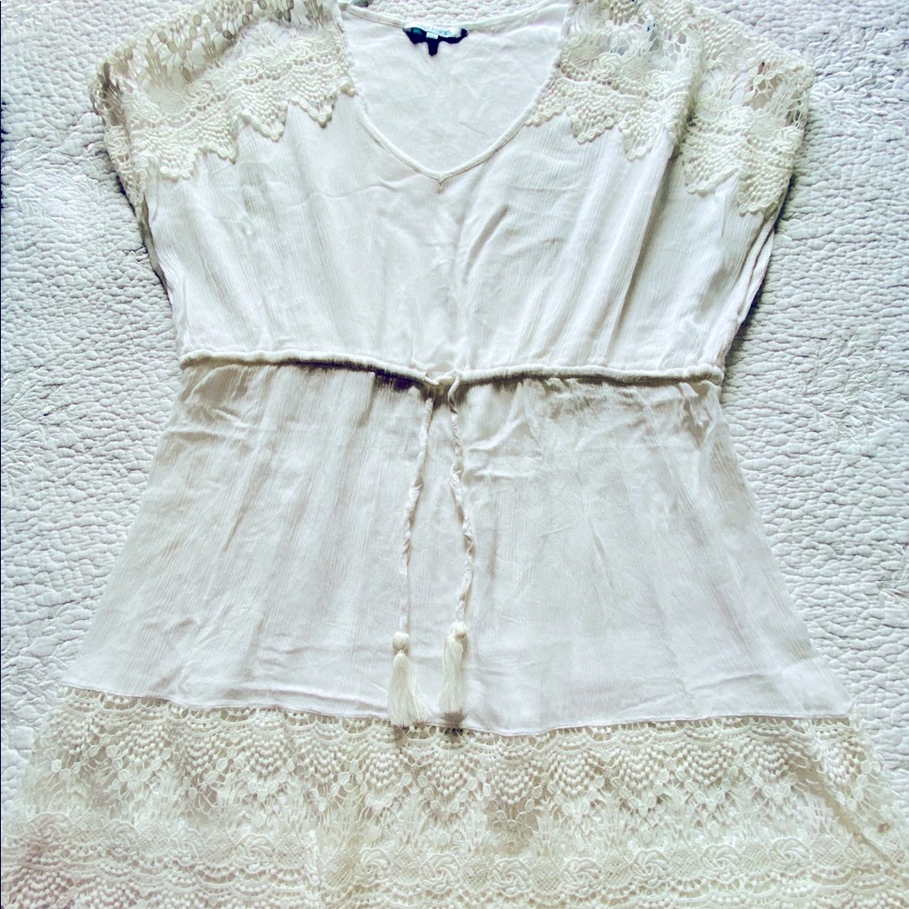Blue Island Boho Women’s Beach CoverUp